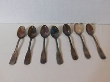 Vintage Christofle Hotel Silverplate Spoons, Teaspoons Lot of 6 picture