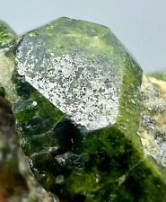 92 Carat green demantoid garnet crystals on matrix from balqis mine picture