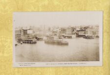X Australia Sydney 1925 RPPC real photo postcard CIRCULAR QUAY Ships & Buildings picture