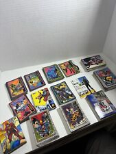 1990s metal box/ sky box DC Comics cards lot picture