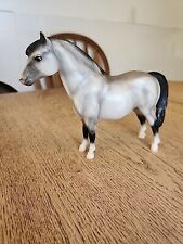 Breyer Traditional Shetland Pony Grey Black White Vintage Farm Horse Ranch As Is picture