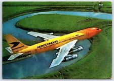 Aviation Postcard Aerocondor-Colombia Airlines Landing Bogota Movifoto EQ2 picture