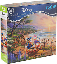 Ceaco - Thomas Kinkade - Disney Dreams Collection - a Duck of a Day - Donald and picture