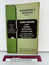 1950's John Deere Operator's Manual OM-N20-1056 4100 Series Cultivator picture