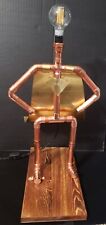 Custom Copper DC Superman Lamp Steampunk/Industrial  picture