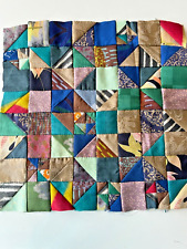 Japanese kimono  Pure Silk  fabric scrap patchwork Handmade VTG from Japan picture