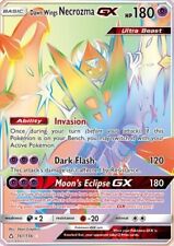 Dawn Wings Necrozma GX 161/156 Rare Pokemon Card Secret (Ultra Prism) picture