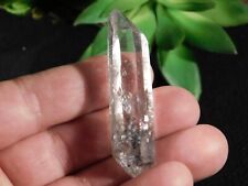 Double Terminated Black Phantom TIBETAN Quartz Crystal 100% Natural Tibet 15.3gr picture