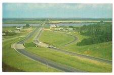 Alabama c1950's Mobile Bay Causeway, highway, vintage car picture