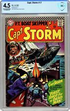 Captain Storm #17 CBCS Graded 4.5  Classic DC Comic Book Published 1967 picture