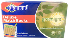 Diamond Deluxe Greenlight Match Books - 1000 Matches picture