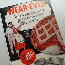 Vintage 1949 WEAR EVER ALUMILITE BAKING PANS Paper Magazine Ad picture