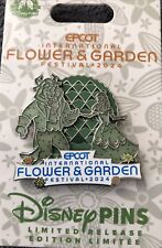 Disney Parks Epcot Flower And Garden Festival 2024 Beauty & The Beast TopiaryPin picture