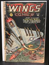 Wings Comics #114 - Fiction House Magazine 1951 1.5 picture