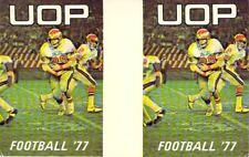 1977 University of Pacific Football Schedule, Stockton, Ca., Non Postcard picture