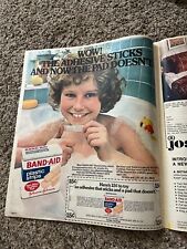 Vintage 1977 Advertising Print Ad Johnson & Johnson Band-Aid Coupon picture