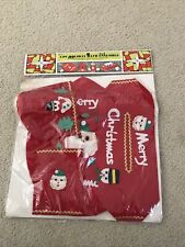 Vtg Dandee 1968 4 pc Holiday Bath Ensemble - NEW old stock picture
