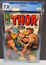 Thor #126 CGC GRADED 7.0 -Thor vs. Hercules cover/story- 1st issue of self-title picture