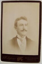 Cabinet Card William H. Hindman  (1865-1928) Hagerstown Indiana picture