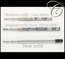 Long Giant Refill | Riesenmine for Vintage 1970/1980s Montblanc Pens | Black  picture