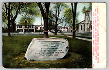 c1910s Lexington Massachusetts Minute Men Harrington House Antique Postcard picture
