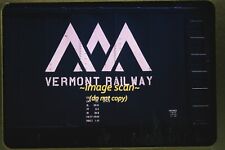 Vermont Railway VTR Car in 1967, Original Slide p10b picture