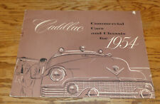 Original 1954 Cadillac Commercial Car & Chassis Deluxe Sales Brochure 54 picture