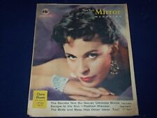 1958 NOVEMBER 16 NEW YORK MIRROR MAGAZINE SECTION - CLAIRE BLOOM - II 7464 picture
