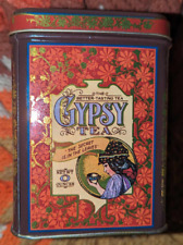 Vintage Hallmark Timeless Tin 1980's The Better Tasting Tea Gypsy Tea Rare Art picture