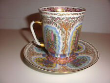 Vintage Russian Porcelain cup saucer Alexey Vorobievsky Lomonosov St Pertersburg picture