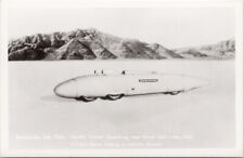 Giant Racer Bonneville Salt Flats Great Salt Lake UT Speed Auto RP Postcard G95 picture