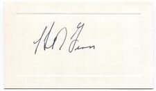 H.R. Gross Signed Card Autographed Signature Politician  picture
