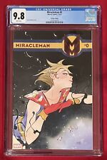 Miracleman #0 Peach Momoko 1:200 Variant Cover CGC Blue Label 9.8 Marvel Pop. 17 picture
