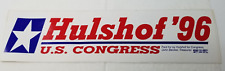 Hulshof '96 US Congress 1996 Kenny Hulshof Missouri Bumper Sticker picture