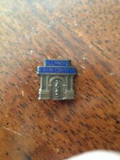 VINTAGE 1949 ILLINOIS LATIN CONTEST AWARD PIN 1ST YEAR ON BACK RARE picture