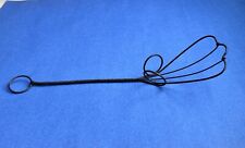 VINTAGE   PRIMITIVE  WIRE   SCOOP   LIFTER   RUG  BEATER   KITCHEN  UTENSIL picture