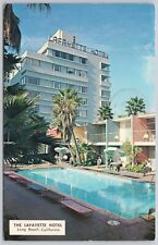 Long Beach California Vintage Postcard The Lafayette Hotel picture