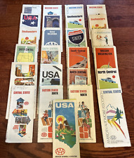 Lot 25 Vintage AAA Map Booklets Travel Pamphlets 60s 70s 80s 90s picture