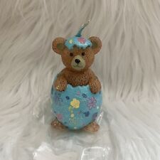Claire’s Vintage 90s Easter Spring Teddy Bear in Egg Glitter Candle - Kawaii picture