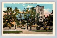 Rochester MN-Minnesota, One Of The Beautiful Homes, Antique, Vintage Postcard picture