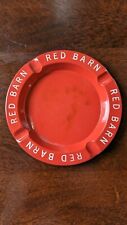 Vintage Red Barn Advertising Ashtray Tin picture