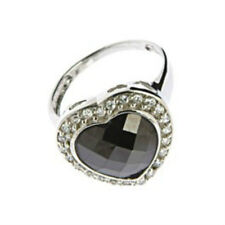 Sterling Silver and Cubic Zirconia Ring - Size:8   () picture