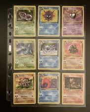 🛑COMPLETE FOSSIL SET 🛑 Uncommon+Common Pokémon CardsGreat Starter Pack picture