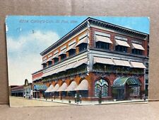 Carling's Cafe St Paul Minnesota c1910 Antique Postcard 287 picture