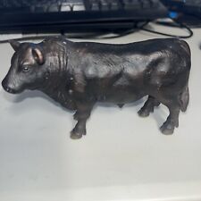 Schleich BLACK ANGUS BULL Male Steer Dairy Farm Animal 13766 Retired 2003 Cow picture