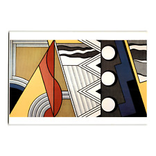 Roy Lichtenstein Postcard, ‘Modern Painting with Clef’, Smithsonian Issue, Rare  picture
