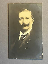 Kaiser Wilhelm 2 with Mustache And Tie Pin, RPPC, ca 1910 picture