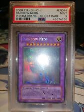 YU-GI-OH Rainbow Neos 1st Ed Ghost Rare Psa 9  picture