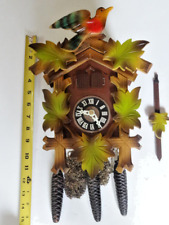 Vintage Black Forest Two-Door Musical One-Day Cuckoo Clock picture