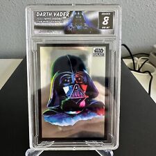 2022 Topps Chrome Star Wars Galaxy Darth Vader Card #2 Graded picture